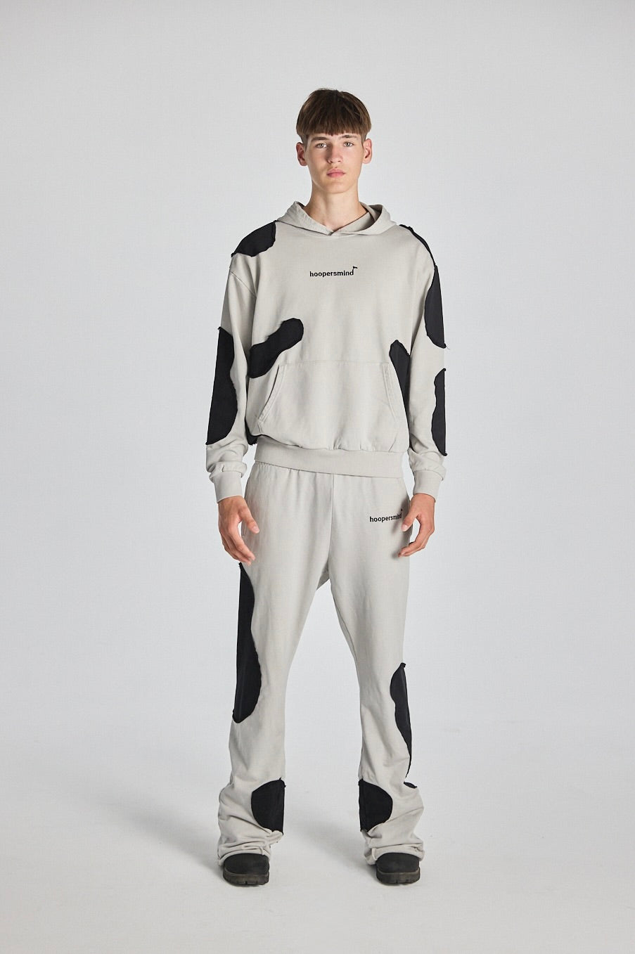 "NUIT VAGUE" GREY TRACKSUIT