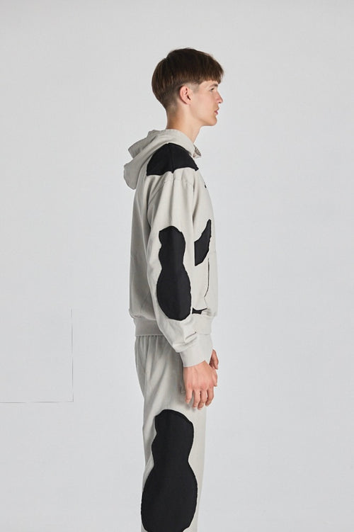 "NUIT VAGUE" GREY TRACKSUIT