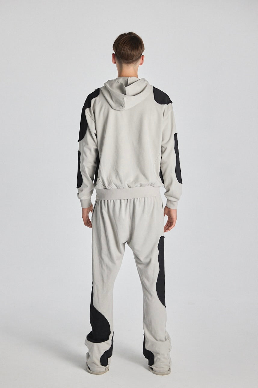 "NUIT VAGUE" GREY TRACKSUIT