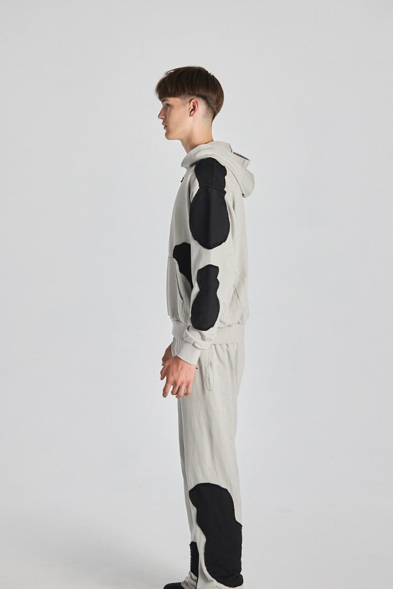 "NUIT VAGUE" GREY TRACKSUIT