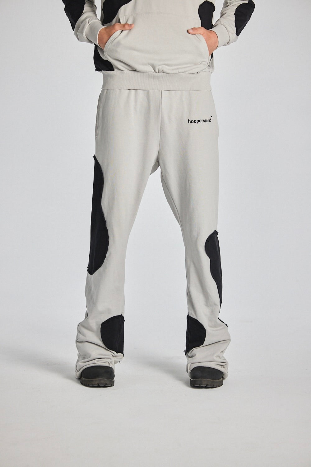 "NUIT VAGUE" GREY SWEATPANTS