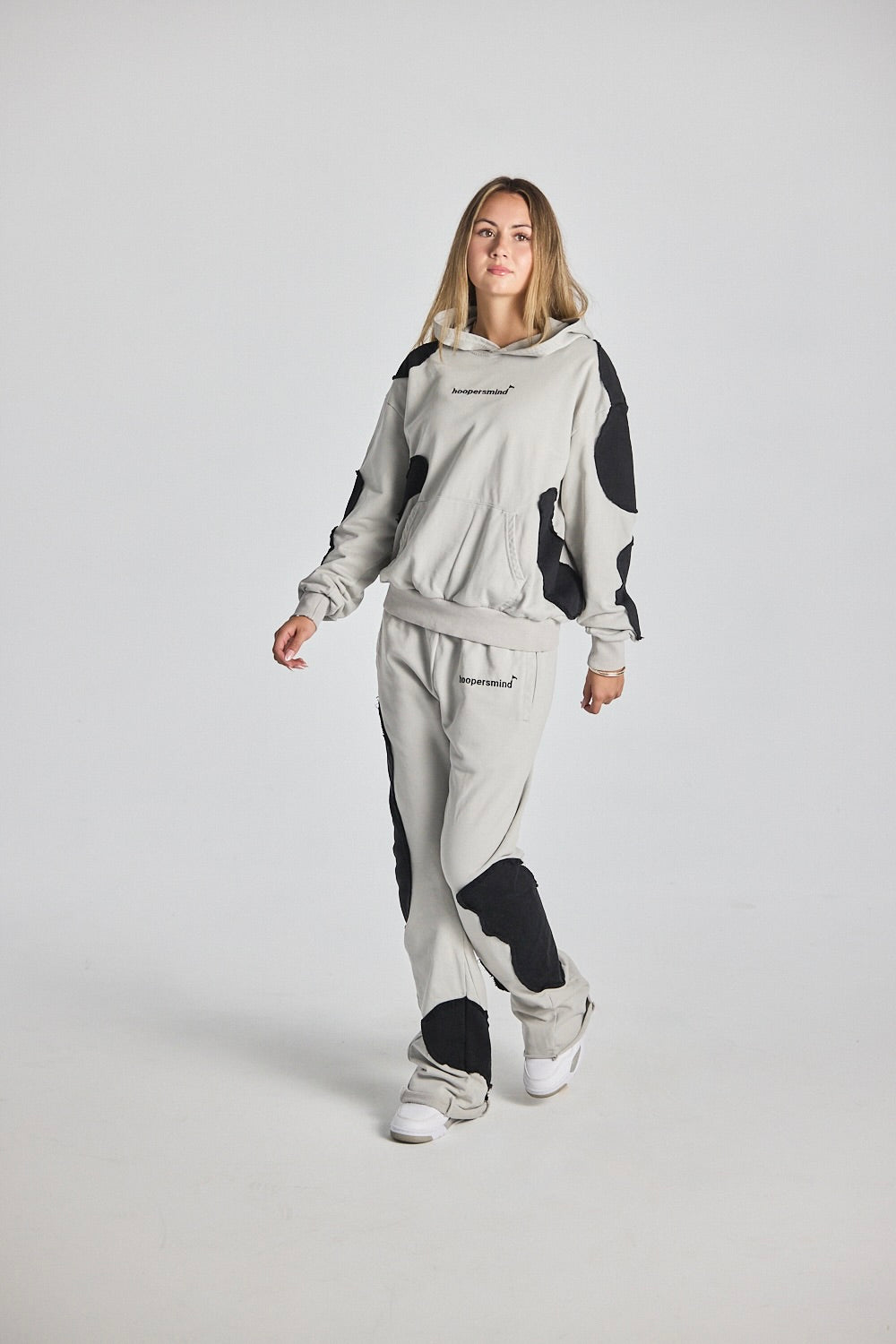 "NUIT VAGUE" GREY TRACKSUIT